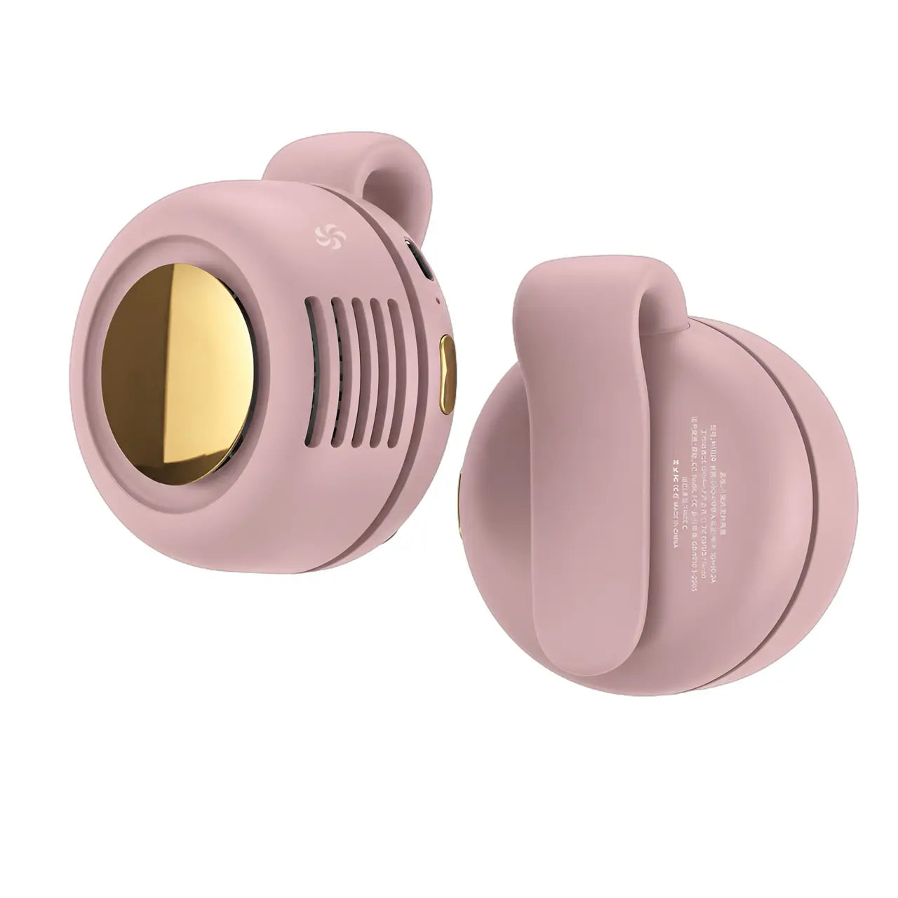 Portable Silent Mini Bladeless Electric Fan,Adjustable 3-Speed Suspended Waist Fans,Phone Cooling Fan,Personal Fan,Rotating Bodyfan Suitable for Outdoor Travel,Fathersdaygift,Rechargeable Personal Fan,Handheld Turbo Fan,Perfect Gift